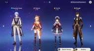 Second team for Ayato (Image via Genshin Impact)